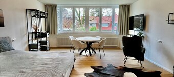 Modern vacation apartment Studio LANA in the heart of Bad Zwischenahn in the first row