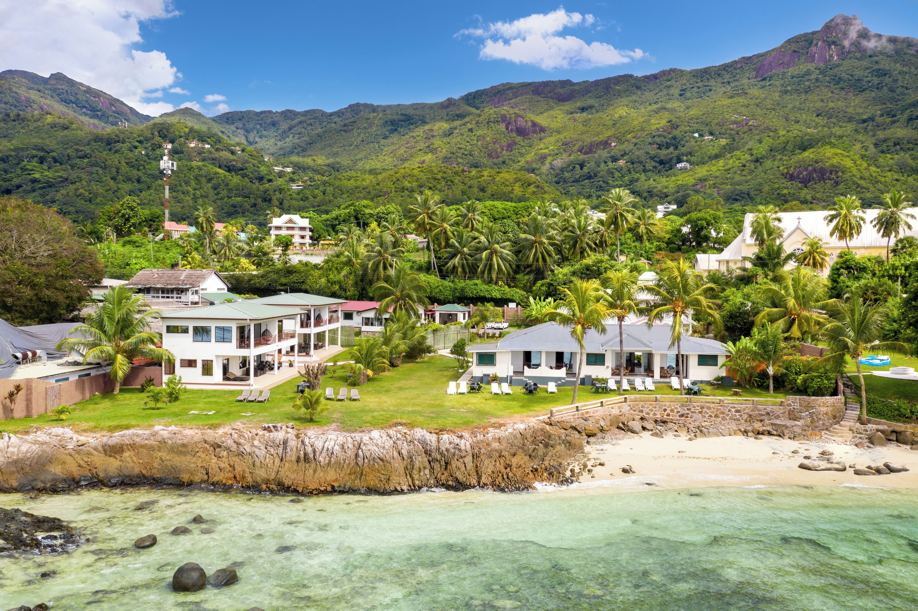 Façade de l’hébergement