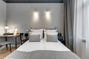 Departamento familiar, vista a la ciudad | 2 habitaciones, ropa de cama hipoalergénica y decoración personalizada 