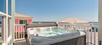 New Construction! Beachfront, 3 Bedroom/3.5 Bath, Pool, Hot Tub, Pet Friendly