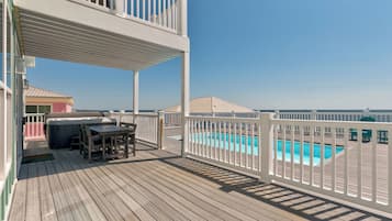 Una piscina climatizada