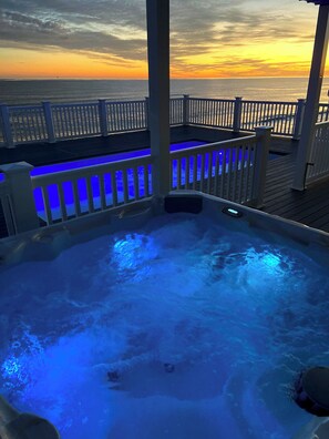 Bain à remous extérieur