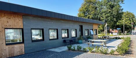 Façade de l’hébergement