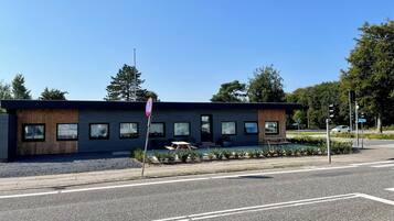 Voorkant van accommodatie