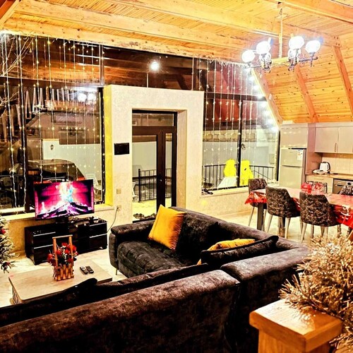 3-bedroom chalet in welcoming Gabala with AC, WiFi. Enjoy a cozy stay