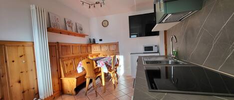 Mikrowelle, Herdplatte, Geschirrspüler