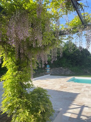 Alberca al aire libre 