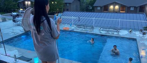 Piscine chauffée