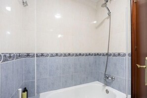 Hair dryer, towels