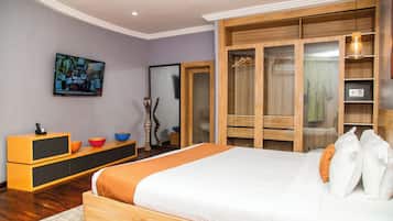 Suite, vue jardin | 1 chambre, Wi-Fi gratuit