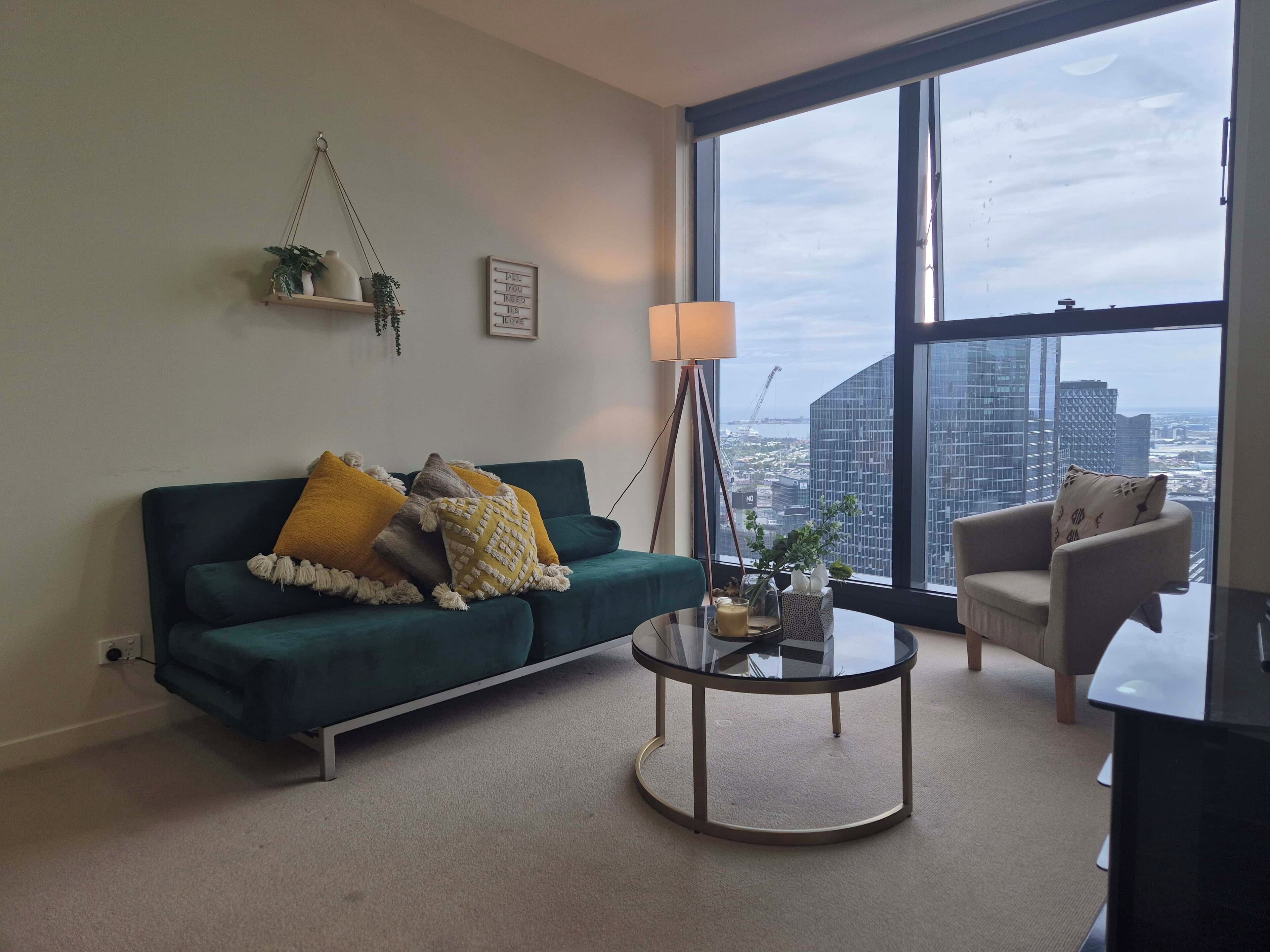 Área de sala de estar