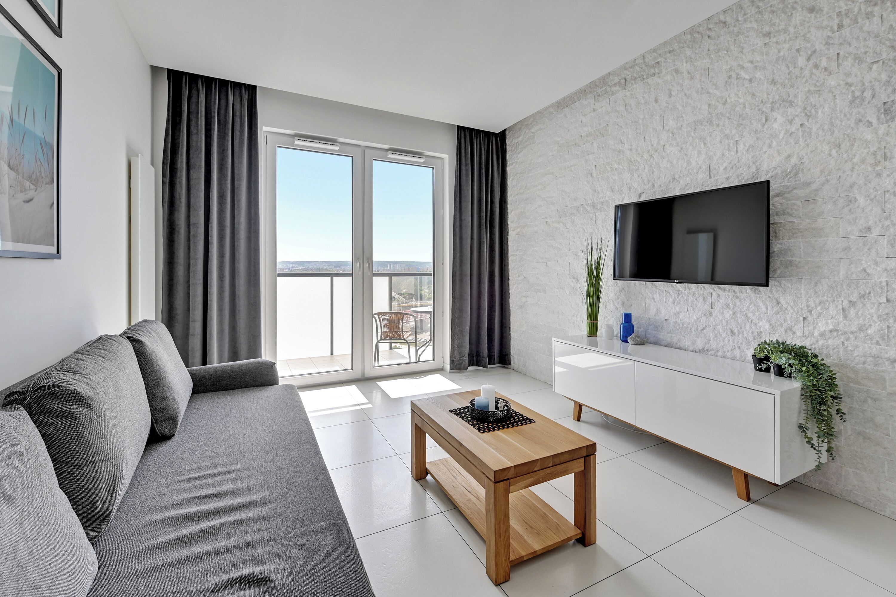 Apartamento clásico, vistas a la ciudad | Ropa de cama hipoalergénica y decoración individual