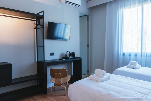 1 chambre, bureau, Wi-Fi, draps fournis