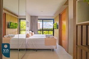 1 bedroom, iron/ironing board, internet, bed sheets