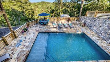 Una piscina climatizada