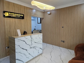 Quiosque de check-in/check-out