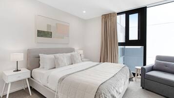 1 chambre, fer et planche Ă repasser, Wi-Fi gratuit, draps fournis