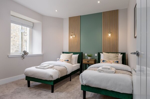 2 bedrooms, iron/ironing board, travel cot, WiFi