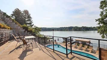 Indoor pool, a heated pool