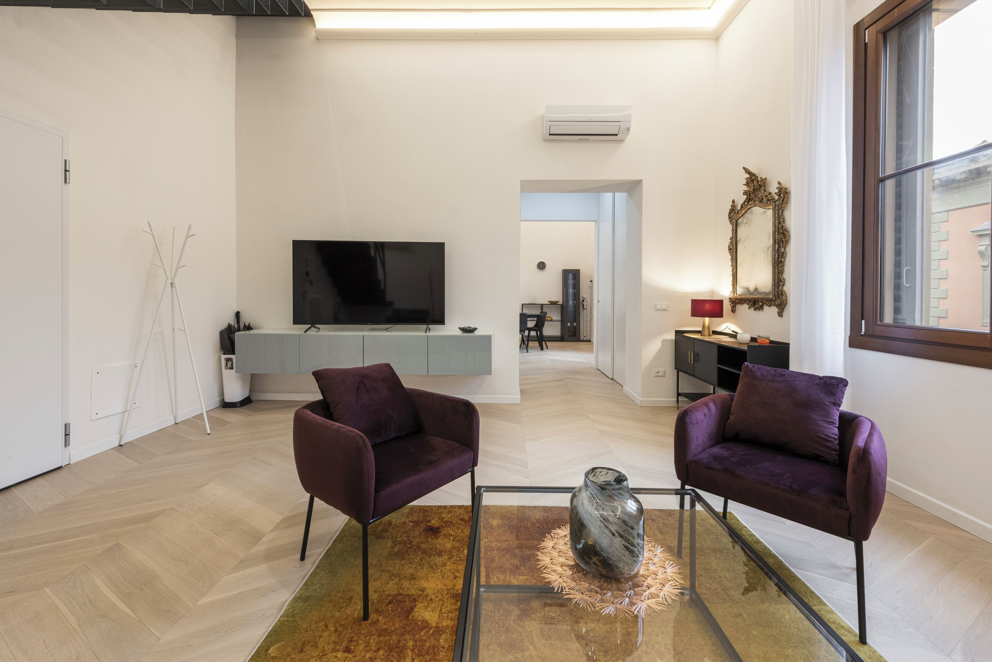 Appartement Deluxe, vue ville | Coin séjour