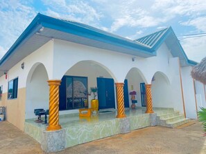 Façade de l’hébergement