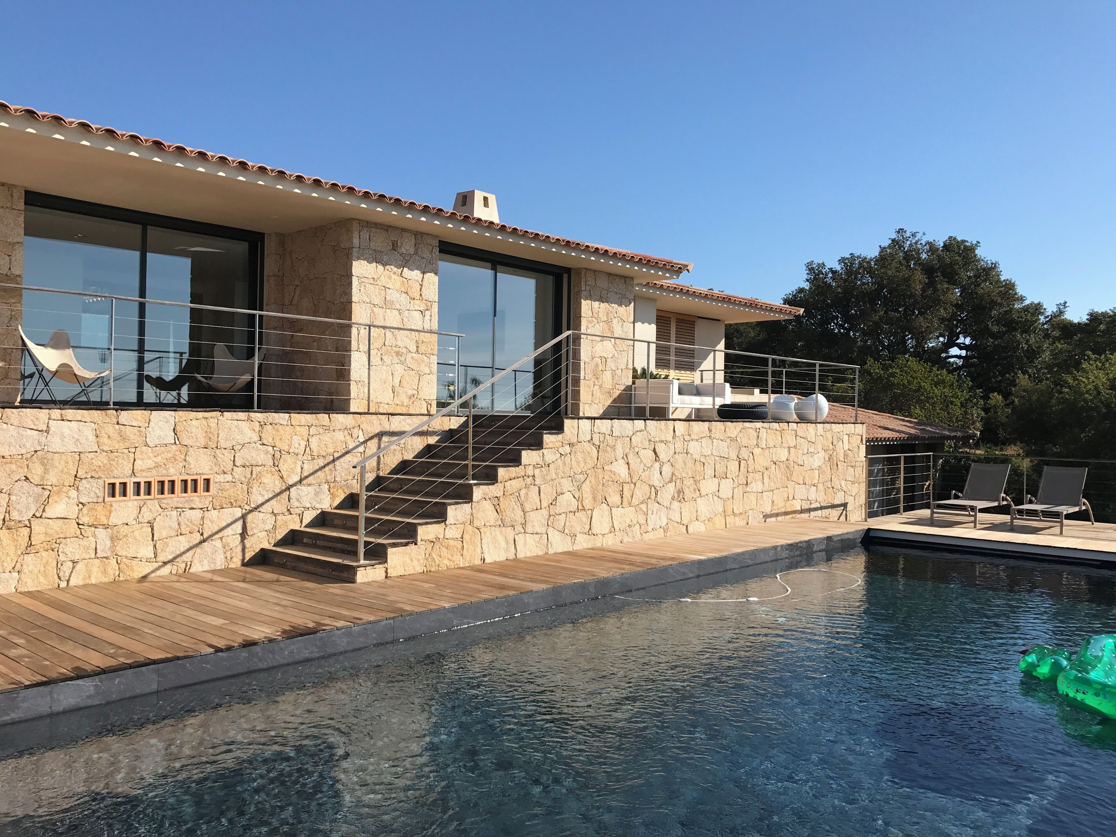 Alberca al aire libre 