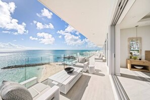 Apartamento de lujo, vistas al mar | Terraza o patio