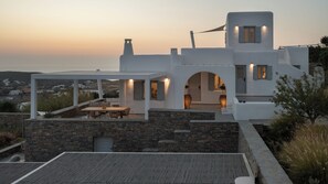 Exterior - Near Parikia |4BR Villa w/ Pool & View | Mirabilia (Paros)