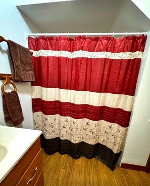 Shower, hair dryer, towels, soap - Fishing, tubing, & more in Michigan’s smallest city! (Omer)