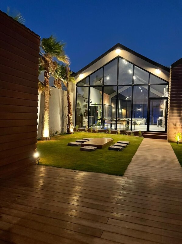 Façade de l’hébergement 