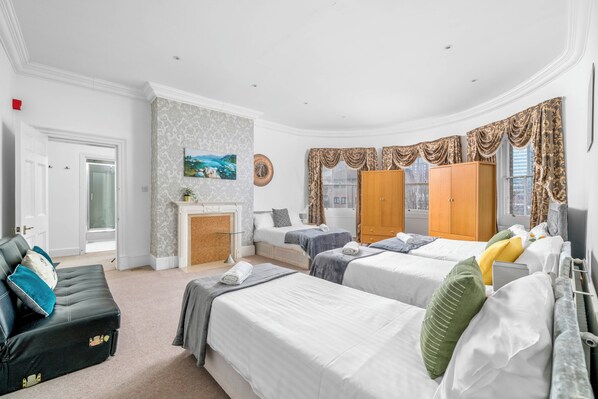 Apartemen, 2 kamar tidur, balkon | 2 kamar tidur