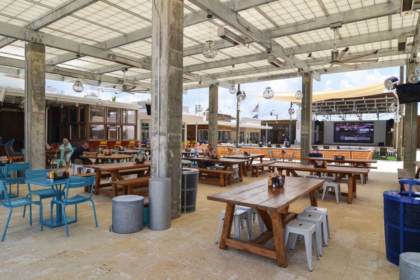Restaurante al aire libre