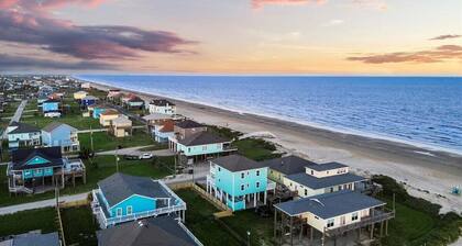 2nd row | Steps to Beach | Sleeps 18