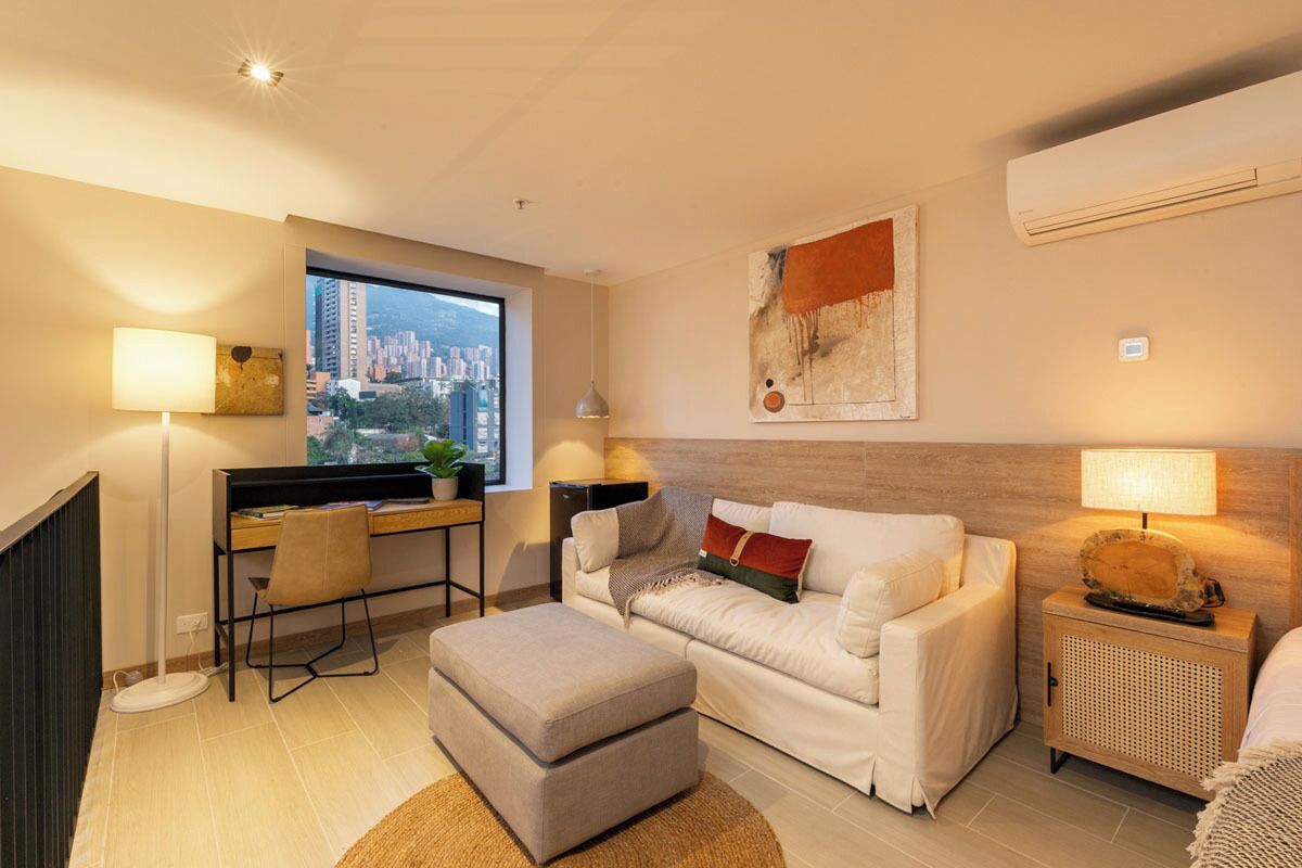 奢华复式, 多张床 | 客房内保险箱、遮光窗帘、隔音、熨斗/熨板