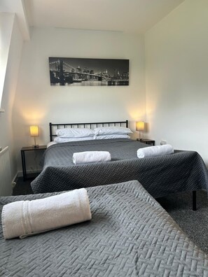 2 Schlafzimmer, kostenloses WLAN, Bettwäsche