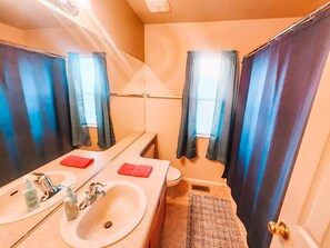 Towels, toilet paper