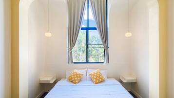 6 quartos, Wi-Fi, roupa de cama