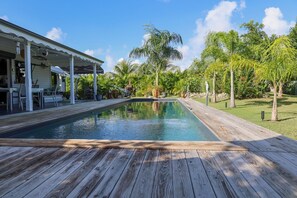 Pool - Villa 2 parental suites private swimming pool wooded garden 9 mn from Raisins Clairs (Saint-François)