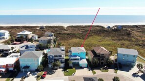 Exterior - Coastal Soiree Ocean Views, Game Room, & Steps From Port Aransas Beaches (Port Aransas)