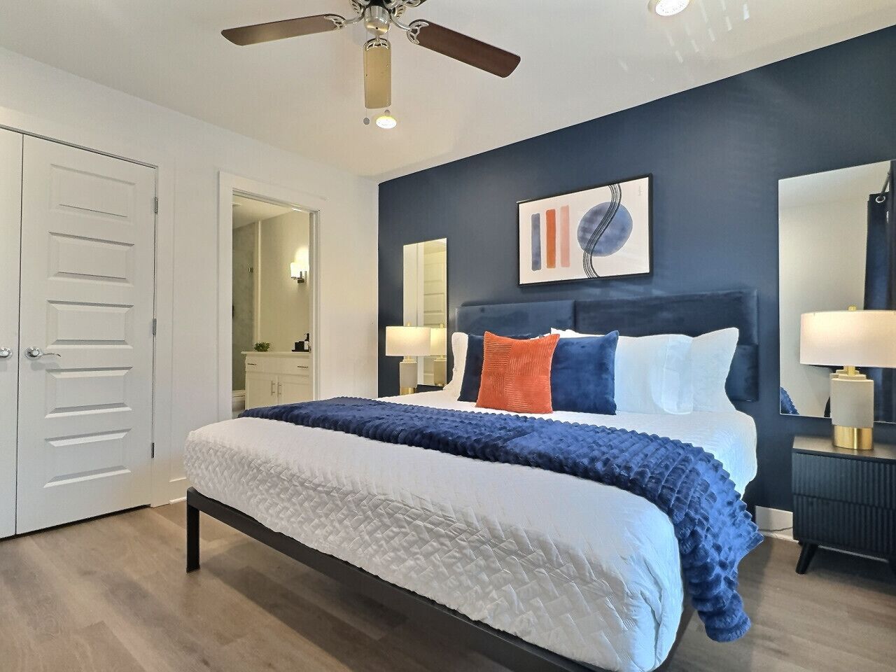 2 bedrooms, desk, iron/ironing board, free WiFi