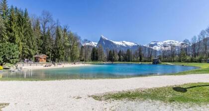 Chalet in Morillon mit beheiztem Pool