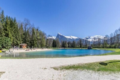 Chalet in Morillon with Heated Pool