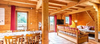 Chalet in Morillon with Heated Pool