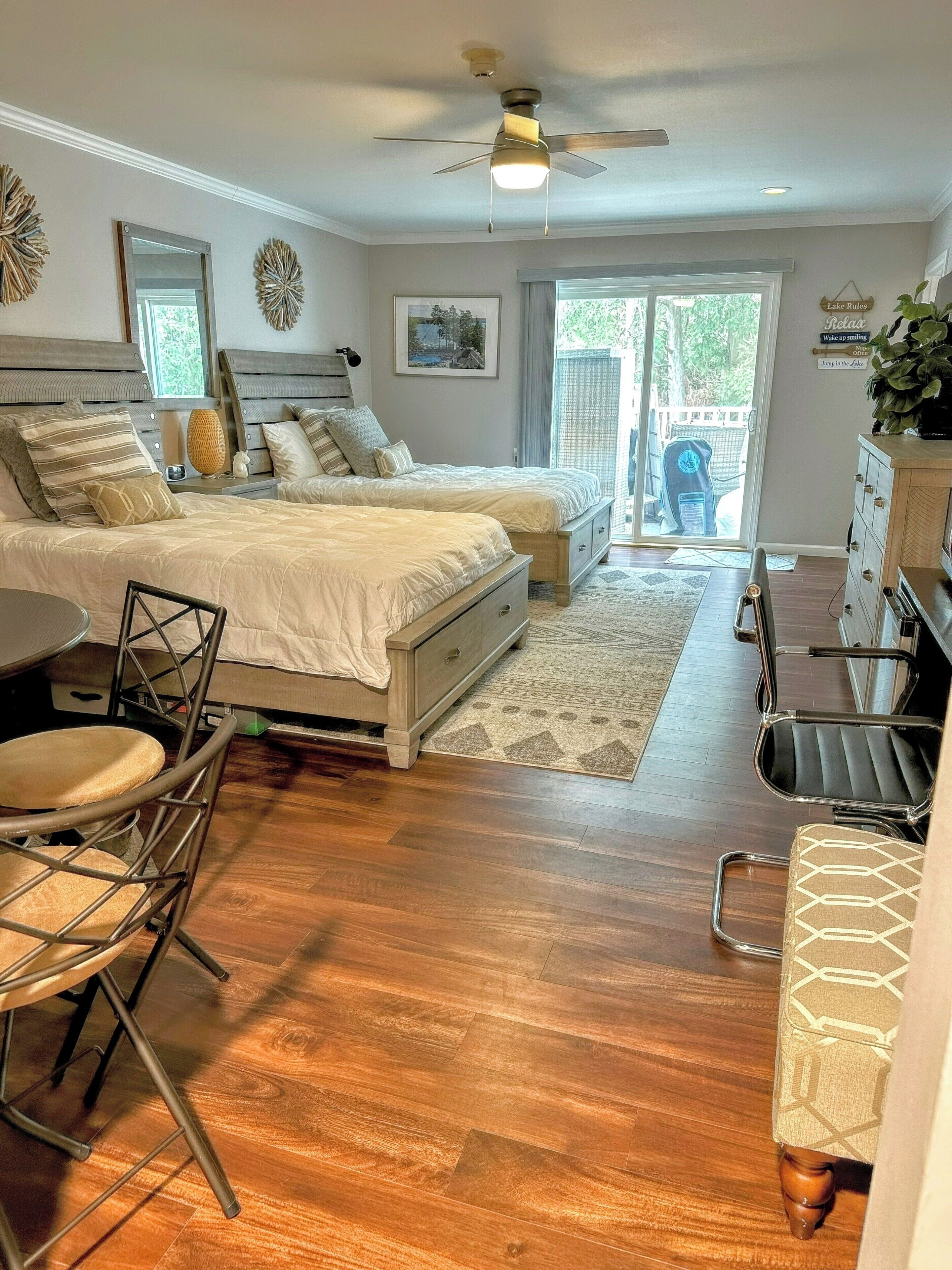 2 habitaciones, wifi y ropa de cama 