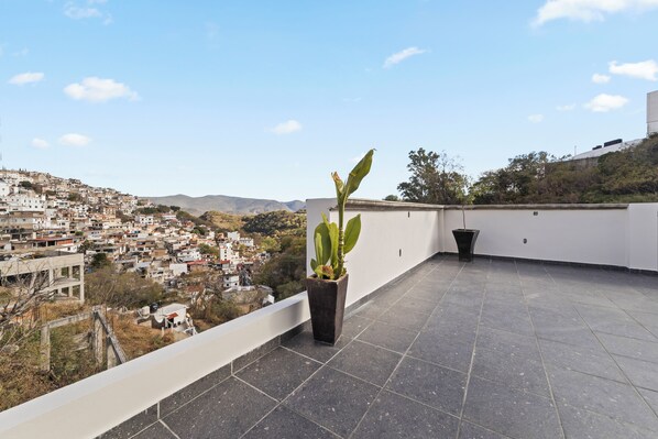 Terrace/patio - Modern Loft | Gym + Rooftop l Interlomas (Naucalpan de Juárez)