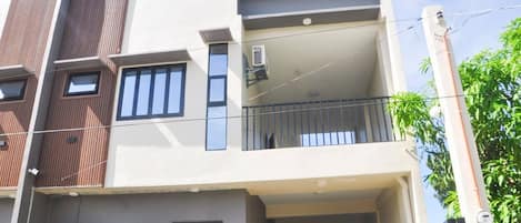 Fassade der Unterkunft