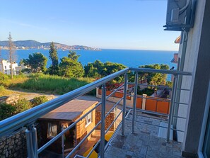 Apartment, 2 Bedrooms, Smoking, City View | Balcony - Comfortable Apartment With sea View (Bar)