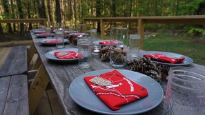 4-Bed Shared Dormitory with Shared Bathroom and Kitchen, Park View, Mountainside | Terrace/patio - Upscale Hostel by Lake George & Gore Mtn (Wevertown)