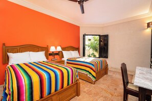 Chambre Double, vue jardin