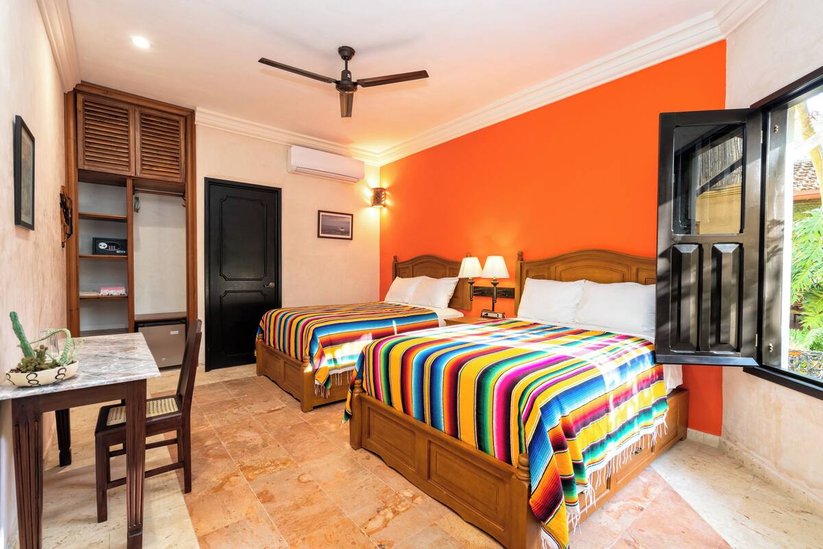 Double Room, Garden View | In-room safe, desk, laptop workspace, WiFi (free)